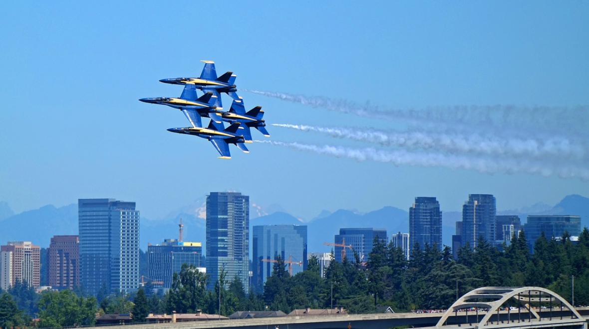 Seafair Weekend Blue Angels Air Show and Hydro Races Seattle Area